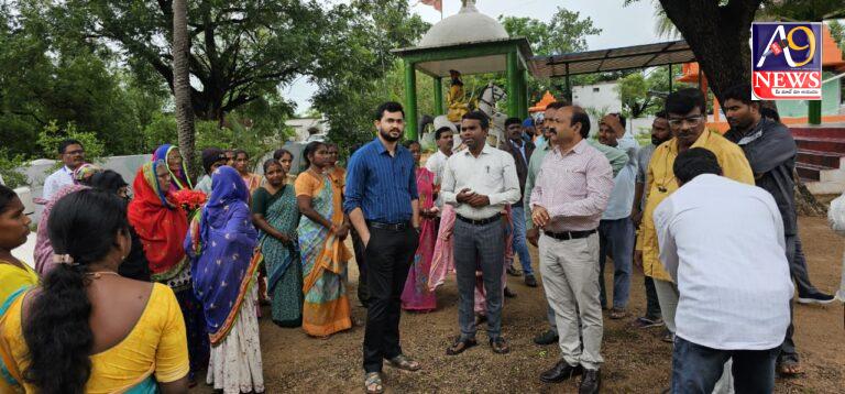 పల్లెల్లో అభివృద్ధి, అధికారుల పని తిరును పర్యవేక్షించినట్రైని అడిషనల్ కలెక్టర్ శ్రీ సంకిత్ కుమార్